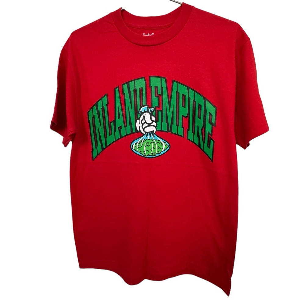 Retro Inland Empire CA Pinkies Red Green T-Shirt MINTY Weed